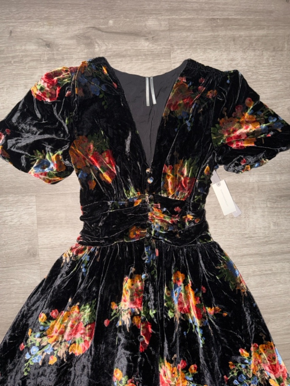 Anthropologie The Katerina Button Front : velvet edition - Picture 9 of 10